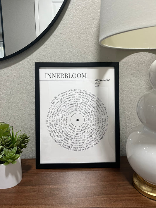 Rüfüs Du Sol "Innerbloom" Record Art