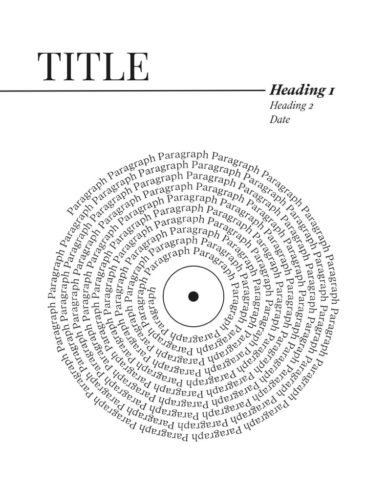 First dance wedding song lyrics arranged in circular vinyl record layout wall art